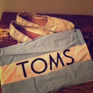 Toms | striped | bag included
